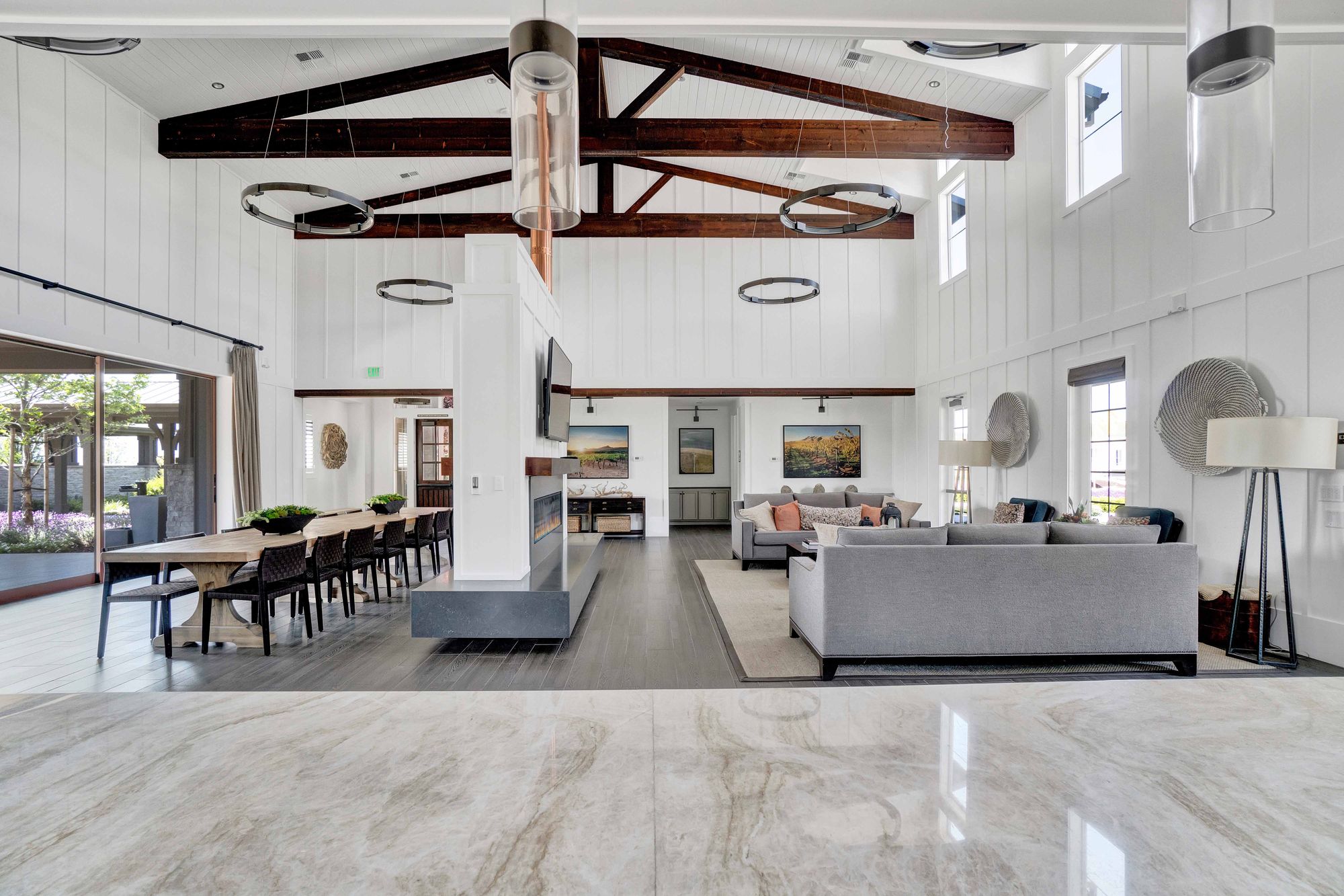 Bay Area luxury home interior